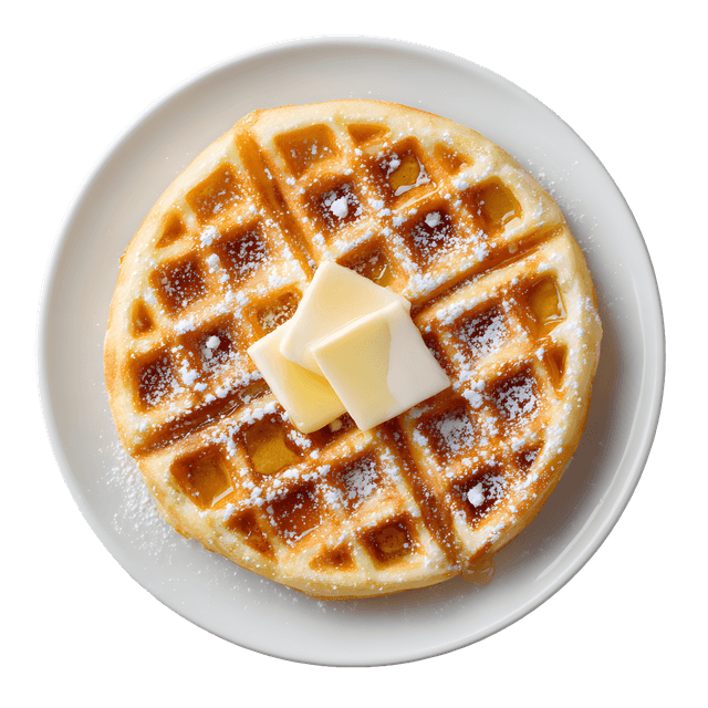 Diner Plate - waffles